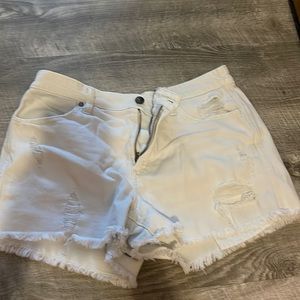 Womens Aerie Jean Shorts size medium- light wash
